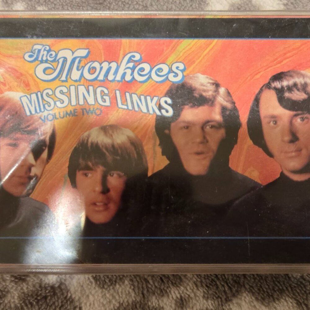 The Monkees Vol. 2 Missing Links Cassette Tape Wrapped in plastic!